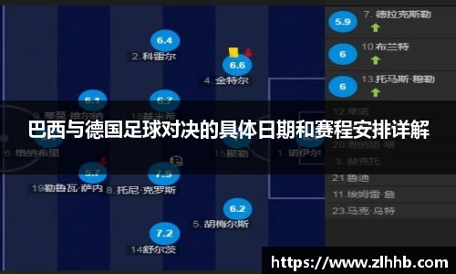 巴西与德国足球对决的具体日期和赛程安排详解